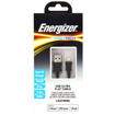 Picture of Cable Lightning Flat 1.2M Black -C21UBLIGBK4 Energizer