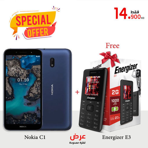 صورة نوكيا C1 + إنيرجايزر E3