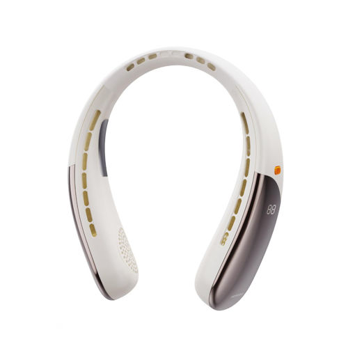 Picture of Porodo Lifestyle Chillo Zen Neck-Handing Cooling Fan With Intelligent Digital Display