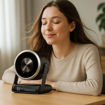 Picture of Porodo Lifestyle Chillo Core Desktop Fan With LED Display